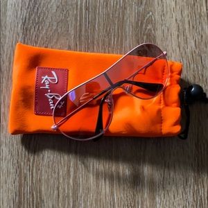 Girls Pink Ray Ban Suglasses